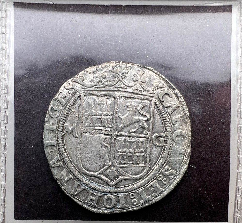 1542-1555-Spanish-2-Reales-/-M-G---Authenticity-Question